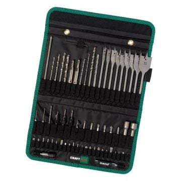 Trend CraftPro CR/QR/SET/2 Quick Release x60 Pc Bit Set