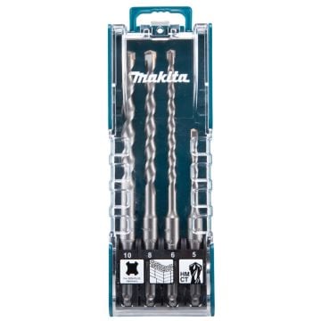 Makita D-74136 TCT Drill Bit SDS+ x4 Pcs