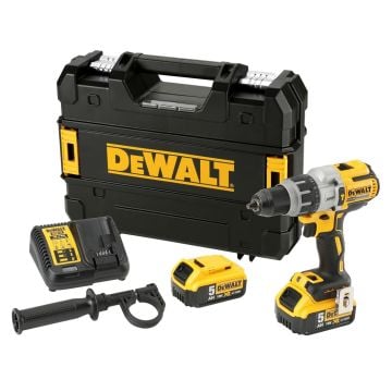 DeWalt DCD996P2 Brushless 18v XRP Combi Hammer Drill inc 2x 5.0Ah Batts