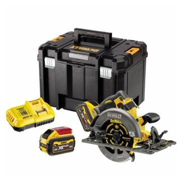 DeWalt DCS579X2-GB 54v XR FLEXVOLT Brushless 190mm Circular Saw Inc 2x DCB547 Batts