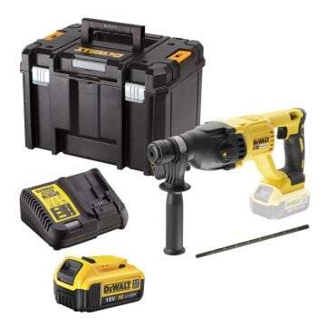 DeWalt DCH133M1 18v XR Brushless SDS+ Plus Hammer Drill Inc 1x 4.0Ah Battery