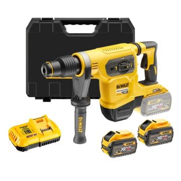 DeWalt DCH481X2-GB 54v XR FLEXVOLT Cordless Brushless SDS MAX Hammer Drill Inc 2x DCB547 Batts
