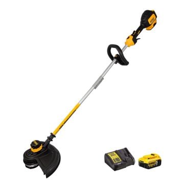 DeWalt DCM561P1S-GB 18v XR Cordless Brushless Split Shaft Trimmer Inc 1x 5.0Ah Battery
