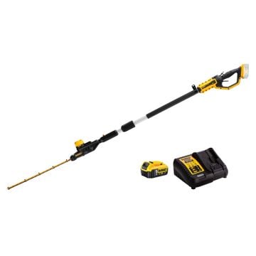 DeWalt DCMPH566P1-GB 18v XR Brushless Pole Hedge Trimmer Inc 1x 5.0Ah Battery