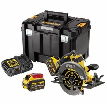 DeWalt DCS578T2-GB 54v XR FLEXVOLT 190mm Circular Saw Inc 2x DCB546 Batts