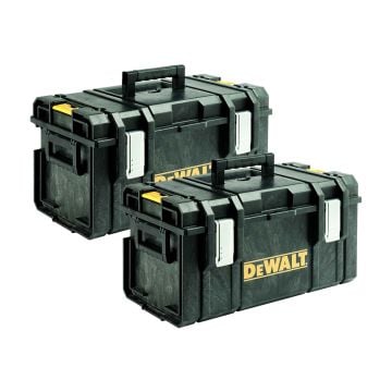 DeWalt 1-70-322 DS300 TOUGHSYSTEM Tool Box Carry Case (Empty) Twin Pack