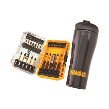 DeWalt DT70903T-QZ FlexTorq Bit Set & Travel Mug x32 Pcs