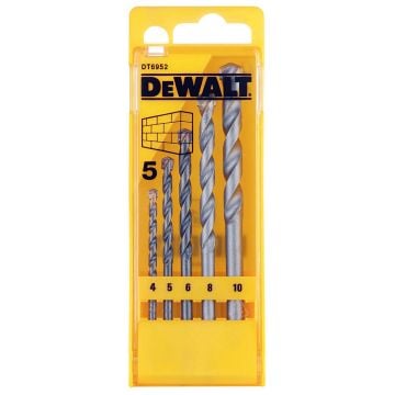 DeWalt DT6952-QZ Masonry Drill Bit Set x5 Pcs