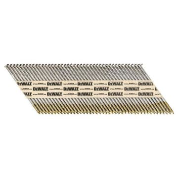 DeWalt DNPT28R63HDZ 2.8mm x 63mm HD Galvanized Ring Clipped Nails x1200 Pcs