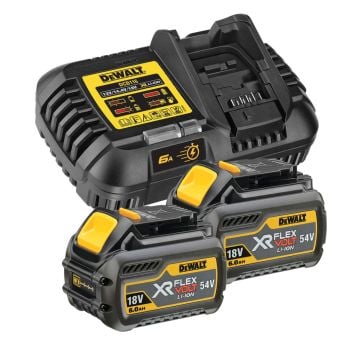 DeWalt DCB546-K2 XR FLEXVOLT 18v/54v Power Kit With 2x DCB546 Batteries & 1x DCB116 Charger