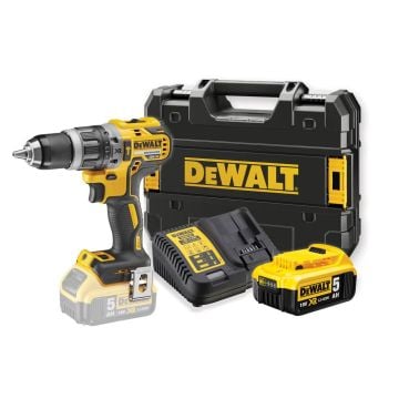 DeWalt DCD796P1 18v XR Brushless Combi Drill Inc 1x 5.0Ah Battery