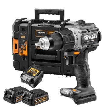 DeWalt x McLaren F1 DCD85ME2GT 18v XR Brushless Combi Drill Inc 2x Powerstack Batts