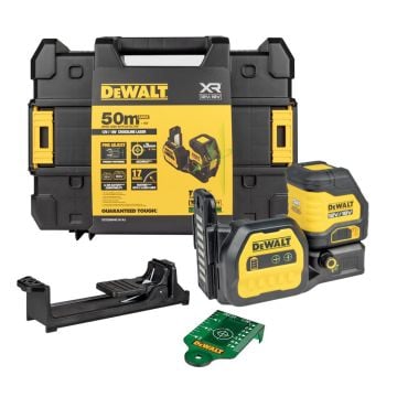 DeWalt DCE088NG18-XJ 12v / 18v XR Cross Line Green Laser Level Body Only In Carry Case