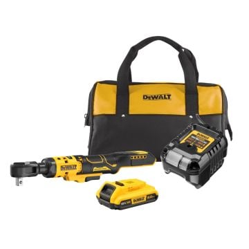 DeWalt DCF512D1-GB 18v XR Brushless 1/2" Open Head Ratchet Inc 1x 2.0Ah Battery