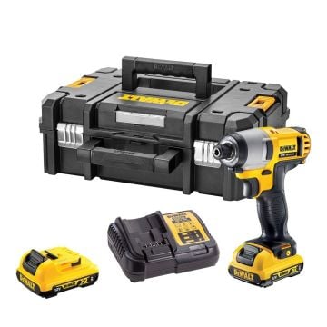 DeWalt DCF815D2 10.8v /12v XR Sub Compact Impact Driver Inc 2x 2.0Ah Batts