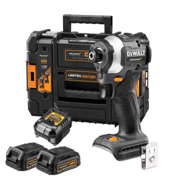 DeWalt x McLaren F1 DCF85ME2GT 18v XR Brushless Impact Driver Inc 2x Powerstack Batts
