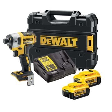 DeWalt DCF887M2 18v XR Brushless Impact Driver Inc 2x 4.0Ah Batts