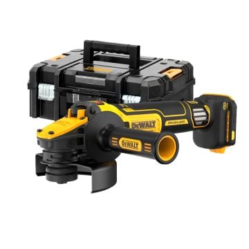 DeWalt DCG409VSNT-XJ 18v XR FLEXVOLT ADVANTAGE 125mm Angle Grinder Body Only In TSTAK Case