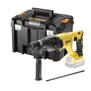 DeWalt DCH133NT 18v XR Brushless SDS+ Plus Hammer Drill Body Only In TSTAK Carry Case