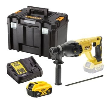 DeWalt DCH133P1 18v XR Brushless SDS+ Plus Hammer Drill Inc 1x 5.0Ah Battery