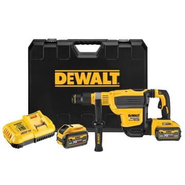DeWalt DCH614X2-GB 54v XR FLEXVOLT Brushless SDS MAX Hammer Drill Inc 2x DCB547 Batts