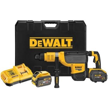 DeWalt DCH773Y2-GB 54v XR FLEXVOLT SDS-Max Rotary Hammer Drill inc 2x 12Ah Batts