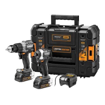DeWalt x McLaren F1 DCK200ME2GT-GB 18v XR Brushless Combi Drill & Impact Driver Twin Kit
