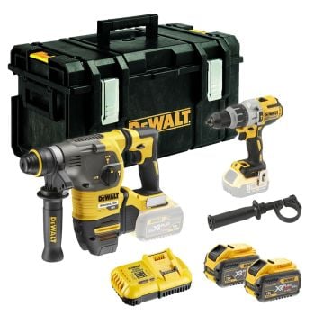 DeWalt DCK2033X2-GB Brushless 18v/54v XR Twin Kit inc 2x DCB547 FLEXVOLT Batts