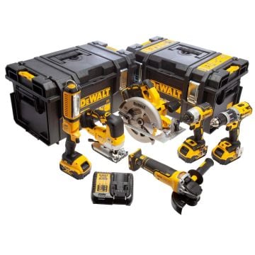 DeWalt DCK663P3-GB 18v XR Cordless 6 Piece Power Tool Kit Inc 3x 5.0Ah Batts