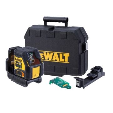 DeWalt DCLE34021N-XJ 18v XR Cross Line Green Laser Body Only In Carry Case