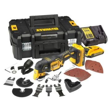 DeWalt DCS355D2 18v XR Brushless Oscillating Multi-Tool 2x 2.0Ah Batts