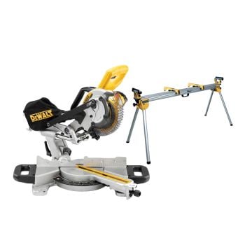 DeWalt DCS365NKIT 18v Cordless XR Li-Ion 184mm Mitre Saw Body Only + DE7023-XJ Leg Stand