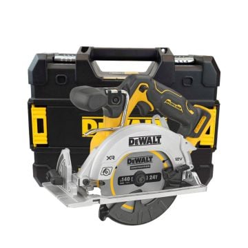 DeWalt DCS512NT-XJ 12v XR 140mm Cordless Brushless Circular Saw Body Only In TSTAK Carry Case
