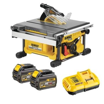DeWalt DCS7485T2 54v XR FLEXVOLT Cordless Brushless Table Saw Inc 2x DCB546 Batts