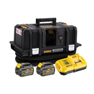 DeWalt DCV586MT2-GB 54v XR FLEXVOLT 15L M-Class Dust Extractor Inc 2x DCB546 Batts