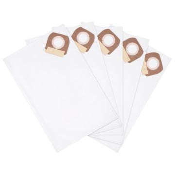 DeWalt DCV9402-XJ Replacement Fleece Filter Bags For DCV586M x5 Pcs