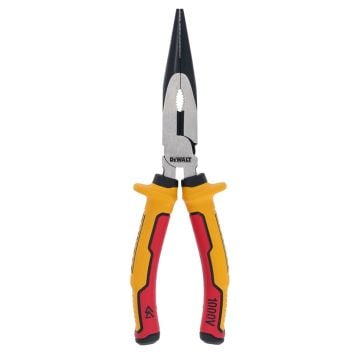 DeWalt DHT082894 VDE Long Nose Pliers 200mm