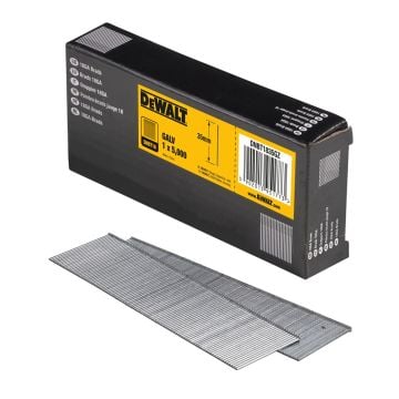 DeWalt DNBT1835GZ 18 Gauge 35mm x 1.25mm 2nd Fix Galvanised Brad Nails x5000 Pcs