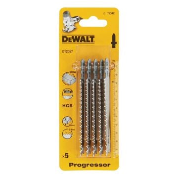 DeWalt DT2057-QZ T234X HSC Progressor Jigsaw Blade For Multi-Material 116mm x5 Pcs
