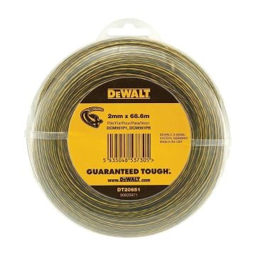 DeWalt DT20651-QZ Trimmer Line 68.6m x 2mm
