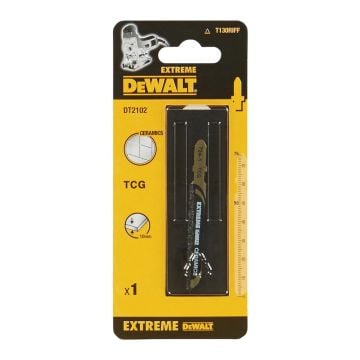 DeWalt DT2102-QZ T130RIFF EXTREME Jigsaw Blade For Ceramic Tiles & Fibre Glass 76mm