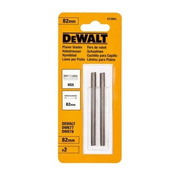 DeWalt DT3905 Reversible HSS Planer Blades Pair 82mm