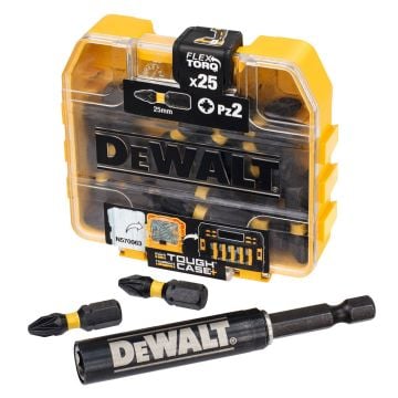 DeWalt DT70564T-QZ Extreme FLEXTORQ Impact Screwdriver Bit Set x26 Pcs