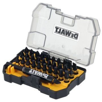DeWalt DT70585T-QZ FLEXTORQ TOUGHCASE Impact Screwdriver Bit Set x32 Pcs
