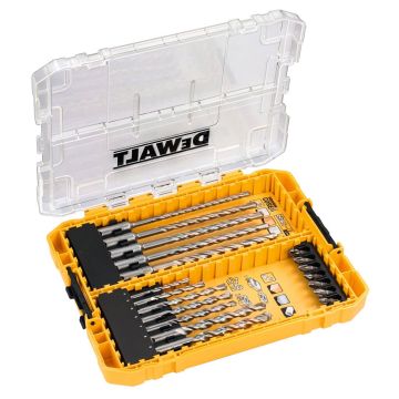 DeWalt DT70754-QZ SDS+ Plus Masonry TOUGHCASE Drill Drive Set x19 Pcs