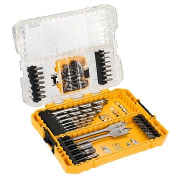 DeWalt DT70757-QZ Metal & Wood Drill Drive Set x55 Pcs