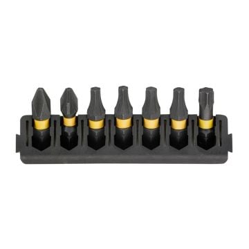 DeWalt DT70810-QZ Extreme FLEXTORQ TOUGHCASE Assorted Screwdriver Bit Bar Set x7 Pcs
