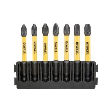 DeWalt DT70822-QZ FLEXTORQ TOUGHCASE 57mm Pozi Mix Bar Set x7 Pcs