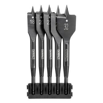 DeWalt DT70832-QZ TOUGHCASE Extreme Flatwood Mix Bar Set x5 Pcs