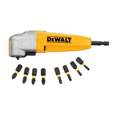 DeWalt DT71517T-QZ Extreme Impact Torsion Right Angle Attachment Inc x9 Bits